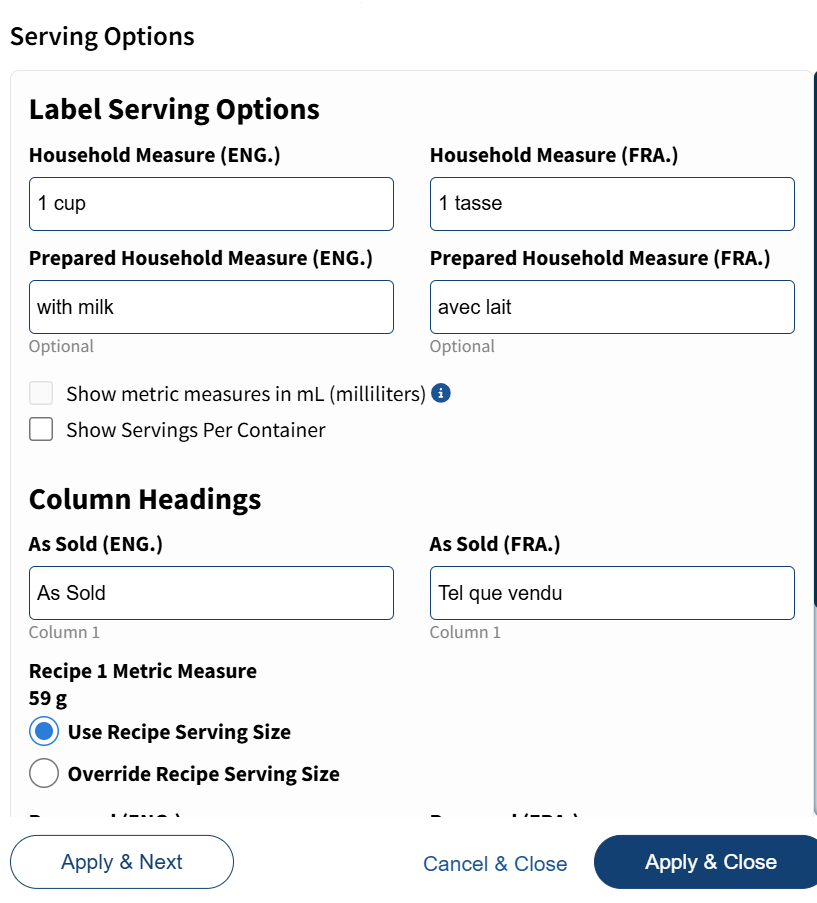 How do I create a Dual Column Label for the Canada Authority? – Genesis ...